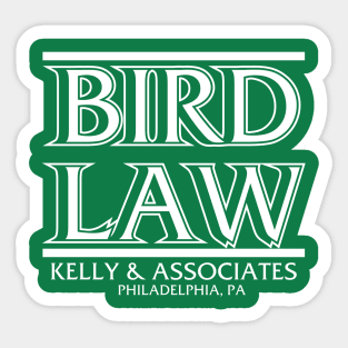 Bird Law Sticker